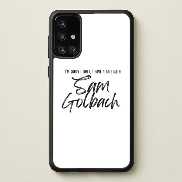 Date With Sam - S & C - Sam And Colby Phone Case for Galaxy A71