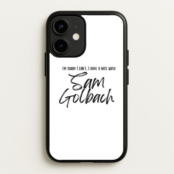 Date With Sam - S & C - Sam And Colby Phone Case for iPhone 12 / 12 Pro