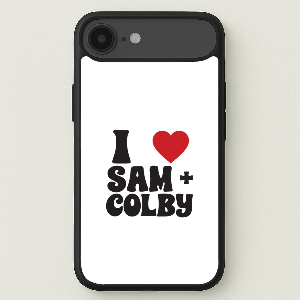 I Love S & C Phone Case for iPhone 17 Air