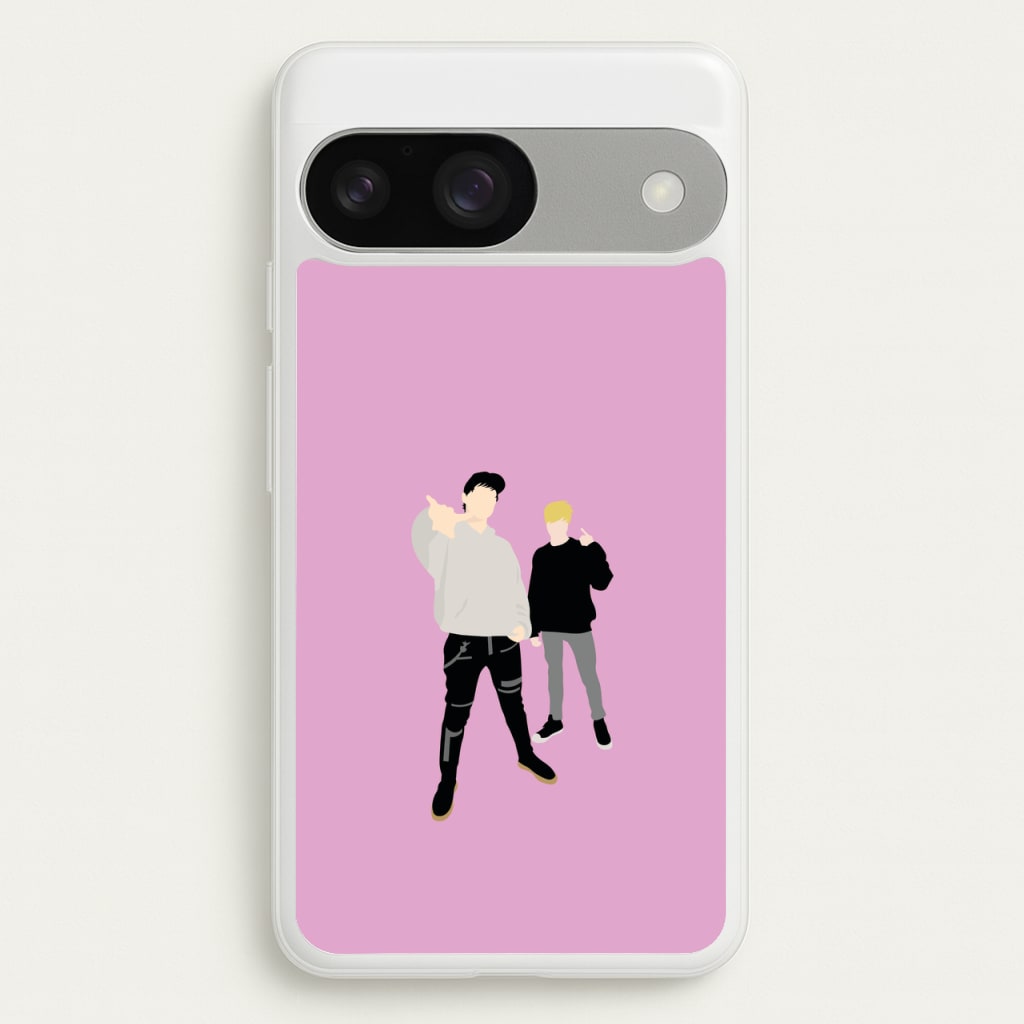 Standing - S & C - Sam And Colby Phone Case for Google Pixel 9 / 9 Pro