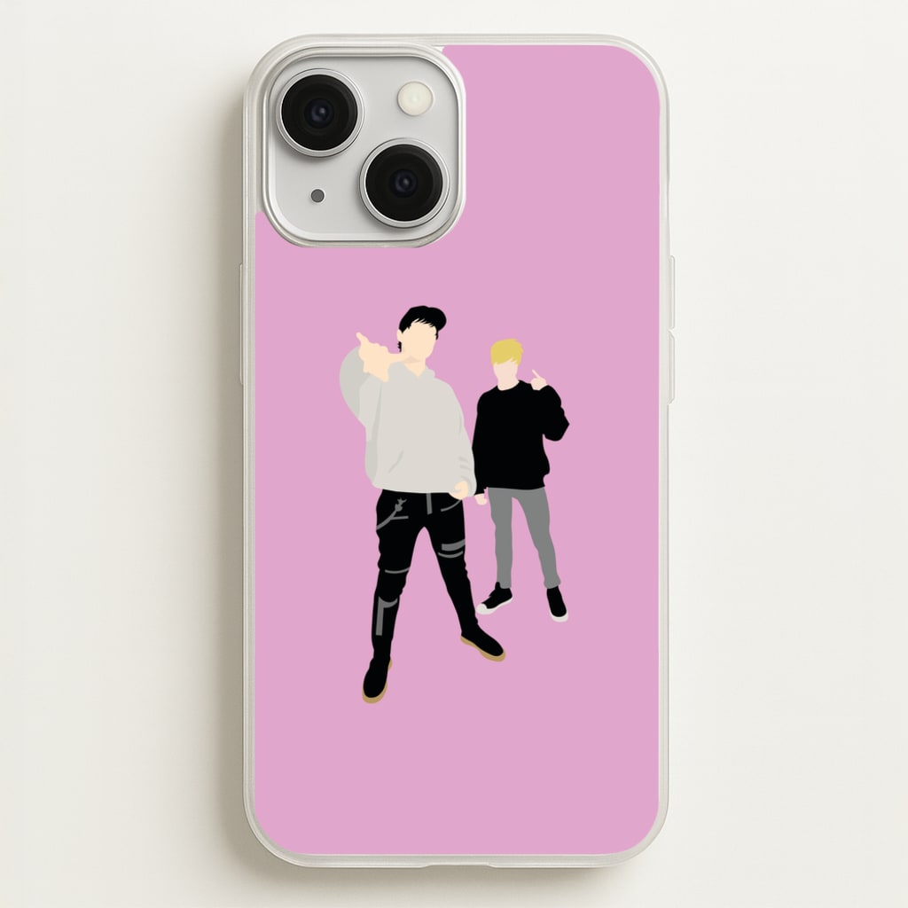 Standing - S & C - Sam And Colby Phone Case for iPhone 13 Mini