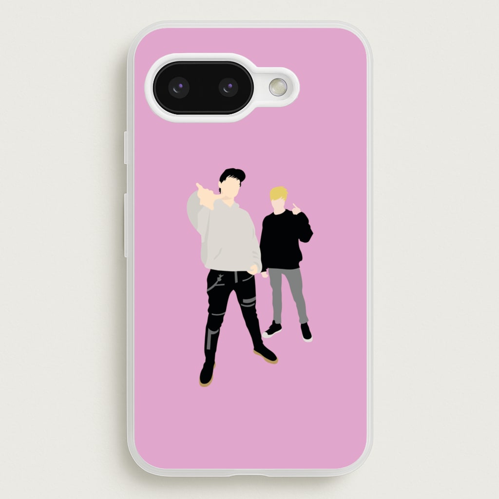Standing - S & C - Sam And Colby Phone Case for Google Pixel 9a