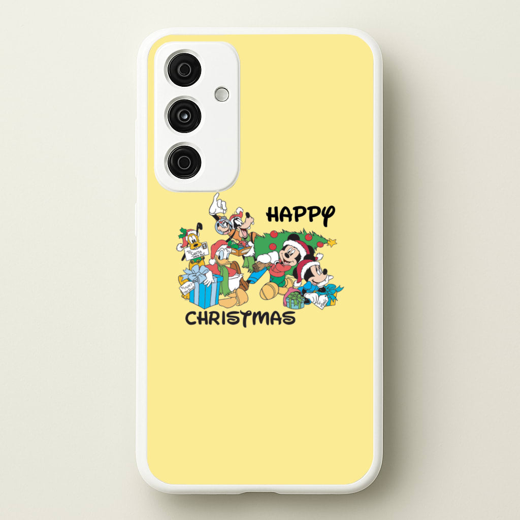 Fairytale Happy Christmas - Christmas Phone Case for Galaxy A35