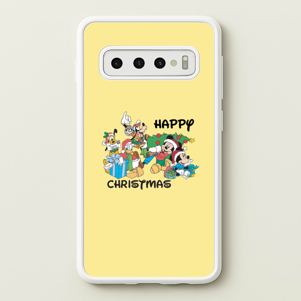 Fairytale Happy Christmas - Christmas Phone Case for Galaxy S10