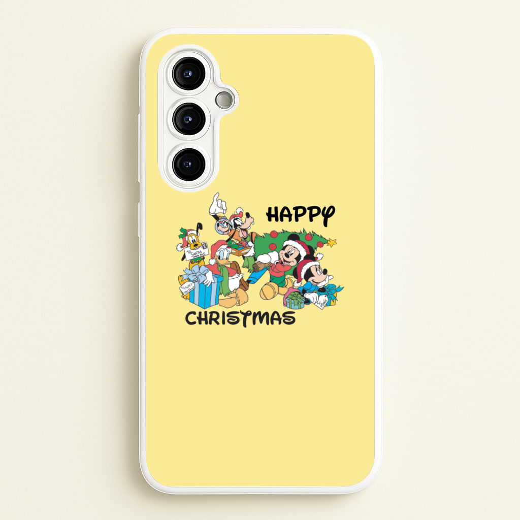 Fairytale Happy Christmas - Christmas Phone Case for Galaxy A54