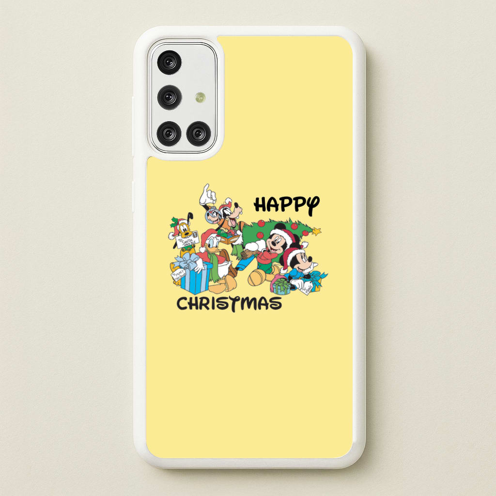 Fairytale Happy Christmas - Christmas Phone Case for Galaxy A71