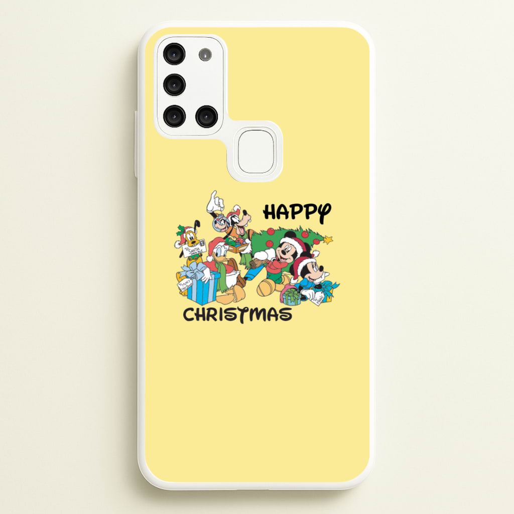 Fairytale Happy Christmas - Christmas Phone Case for Galaxy A21s