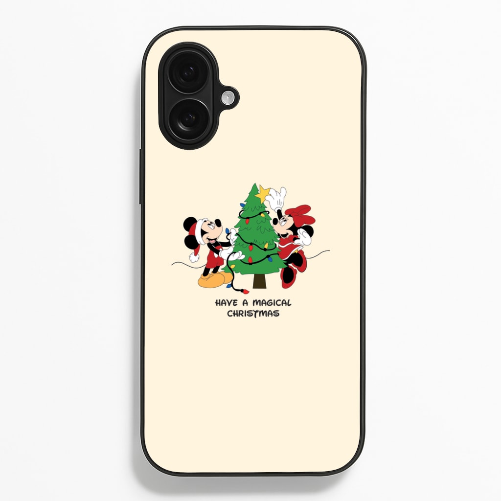 Festive Fairytale Mice - Christmas - Christmas Phone Case for iPhone 16 Plus