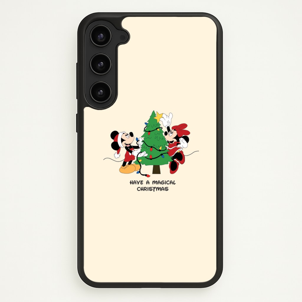 Festive Fairytale Mice - Christmas - Christmas Phone Case for Galaxy S23