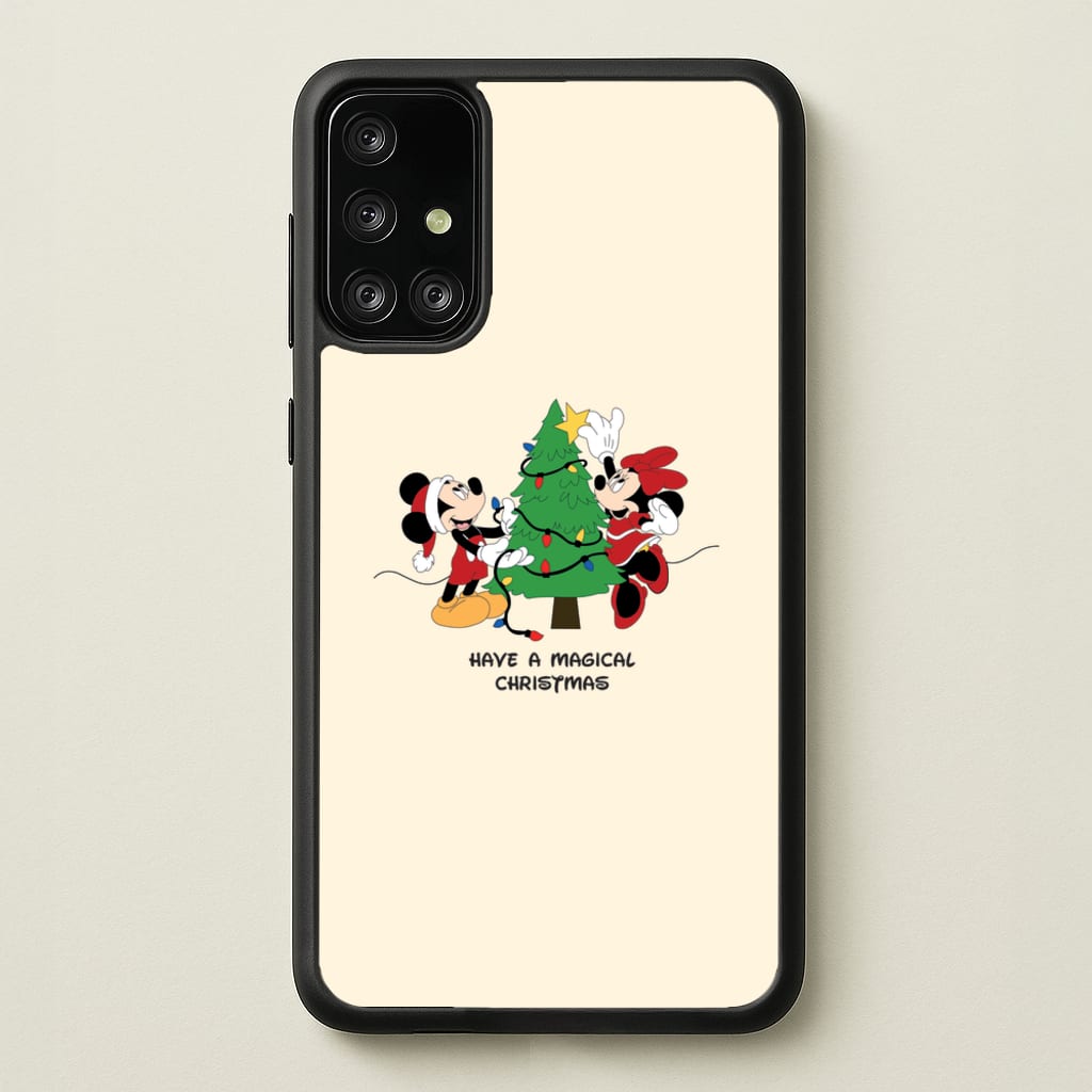 Festive Fairytale Mice - Christmas - Christmas Phone Case for Galaxy A71