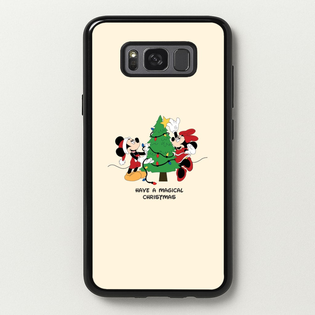 Festive Fairytale Mice - Christmas - Christmas Phone Case for Galaxy S8 Plus