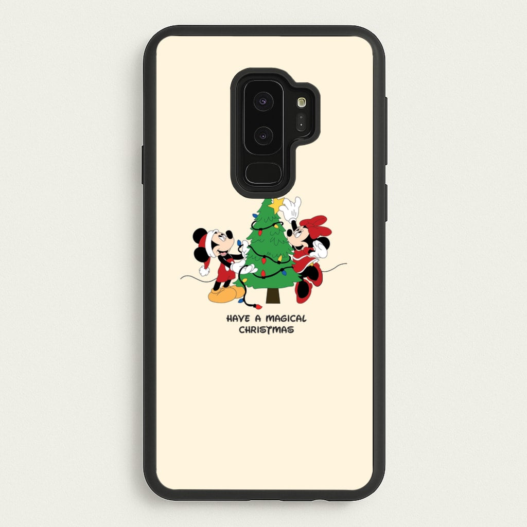 Festive Fairytale Mice - Christmas - Christmas Phone Case for Galaxy S9 Plus
