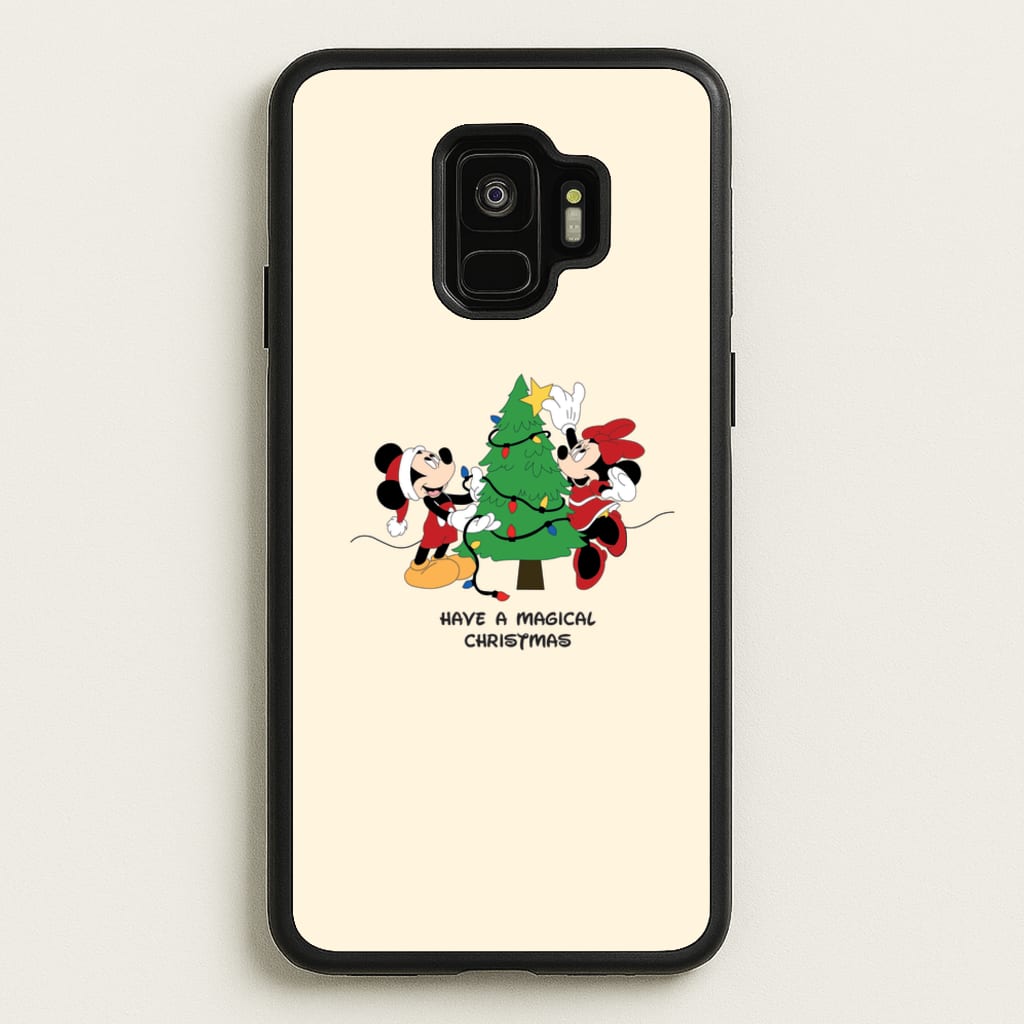 Festive Fairytale Mice - Christmas - Christmas Phone Case for Galaxy S9