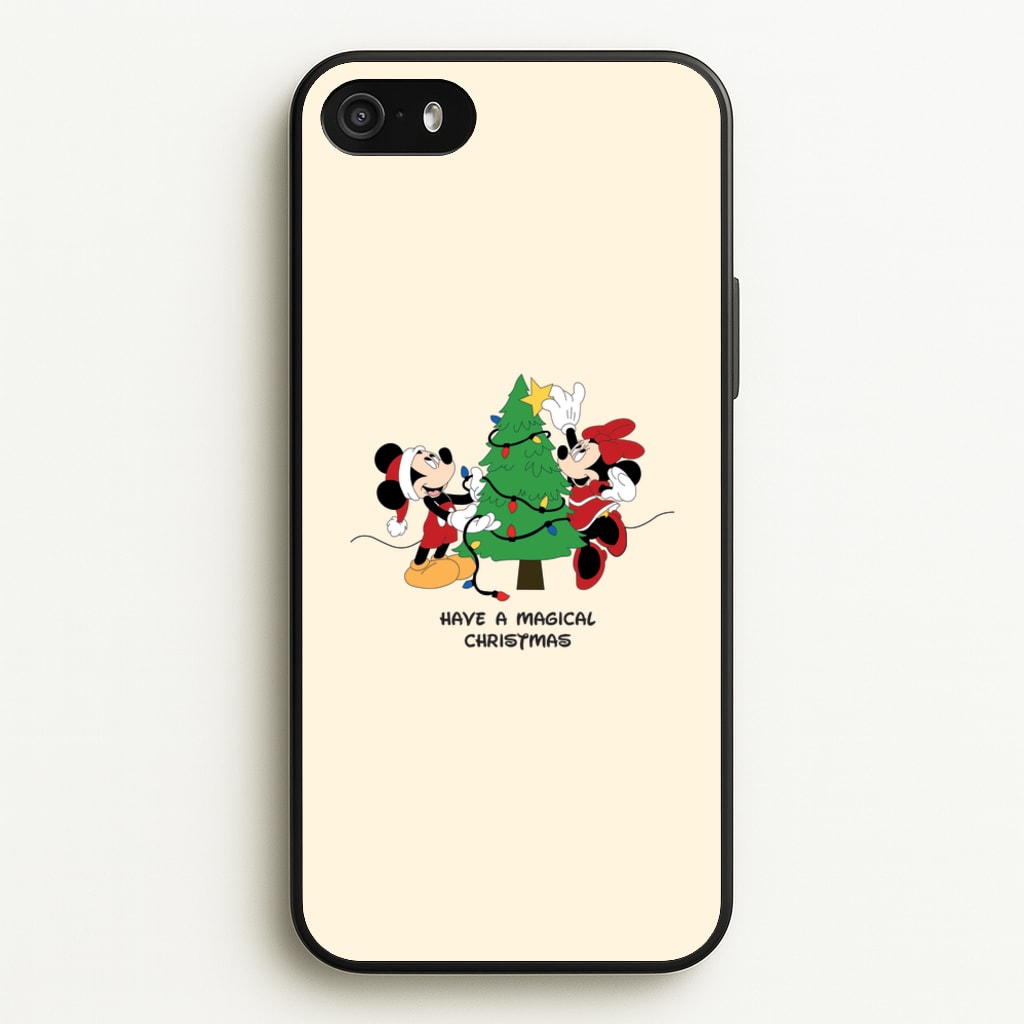 Festive Fairytale Mice - Christmas - Christmas Phone Case for iPhone 5 / 5s / SE 2016