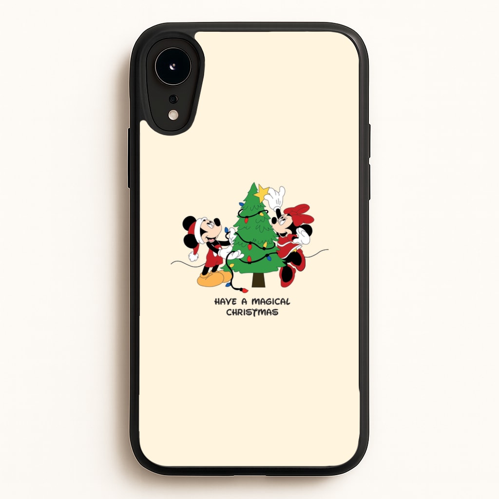 Festive Fairytale Mice - Christmas - Christmas Phone Case for iPhone XR