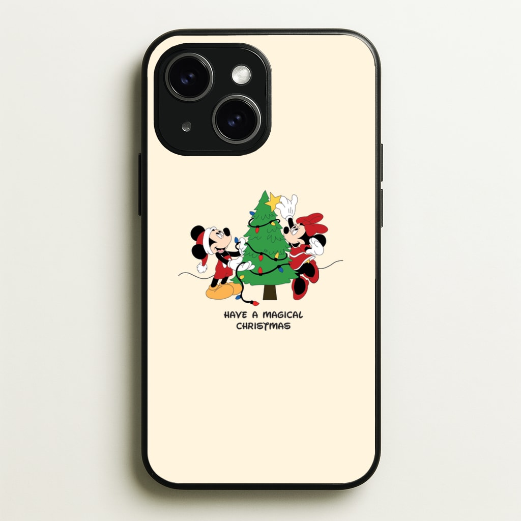 Festive Fairytale Mice - Christmas - Christmas Phone Case for iPhone 15 Plus