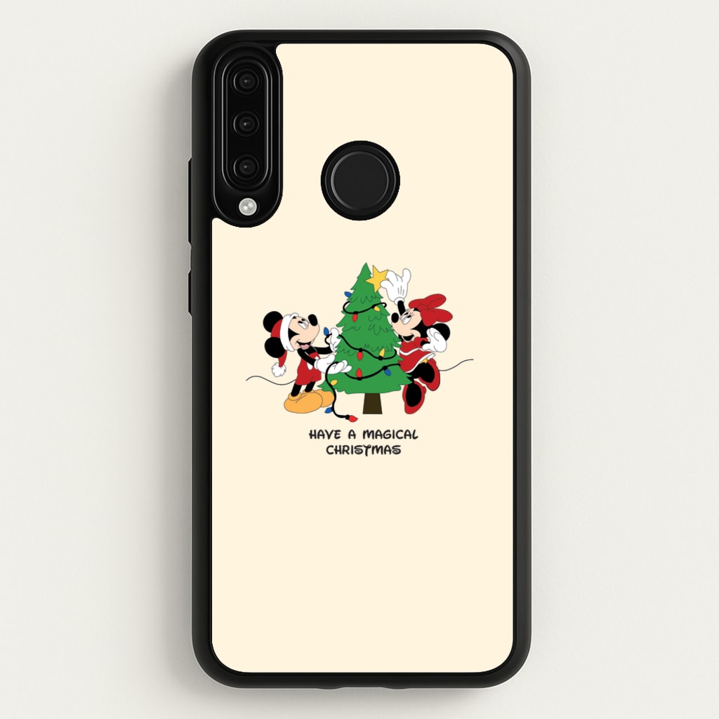 Festive Fairytale Mice - Christmas - Christmas Phone Case for Huawei P30 Lite