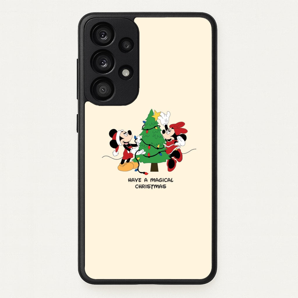 Festive Fairytale Mice - Christmas - Christmas Phone Case for Galaxy A33