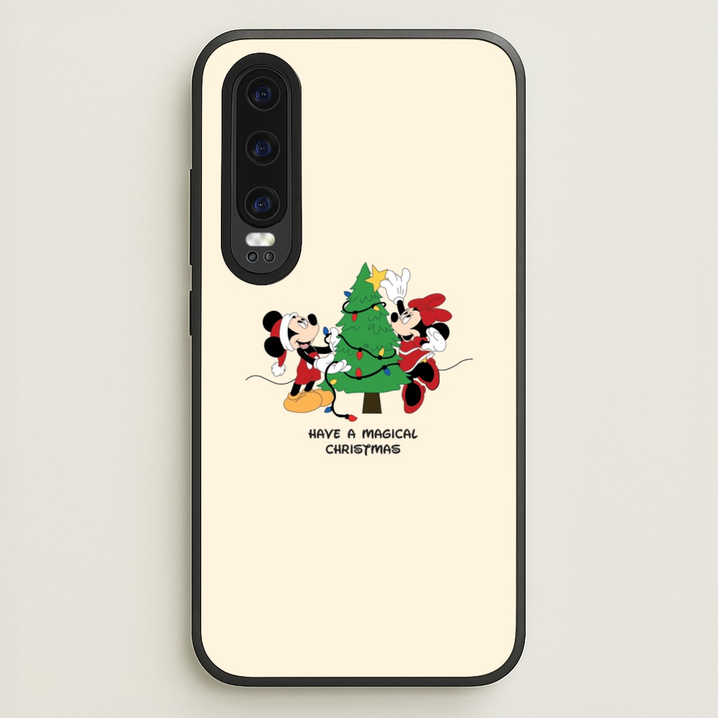 Festive Fairytale Mice - Christmas - Christmas Phone Case for Huawei P30