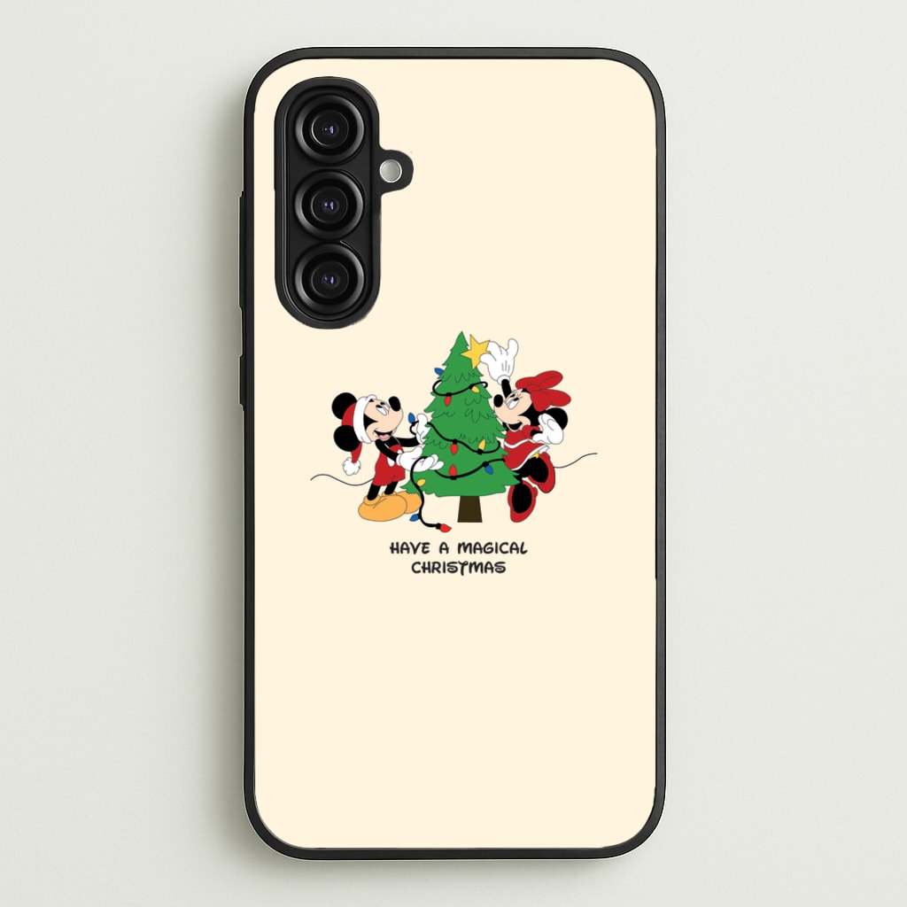 Festive Fairytale Mice - Christmas - Christmas Phone Case for Galaxy A16