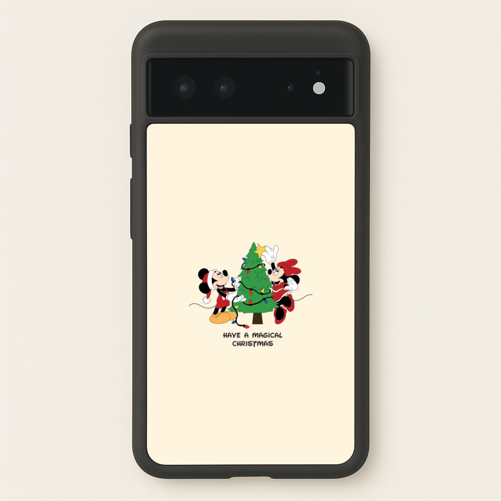 Festive Fairytale Mice - Christmas - Christmas Phone Case for Google Pixel 6