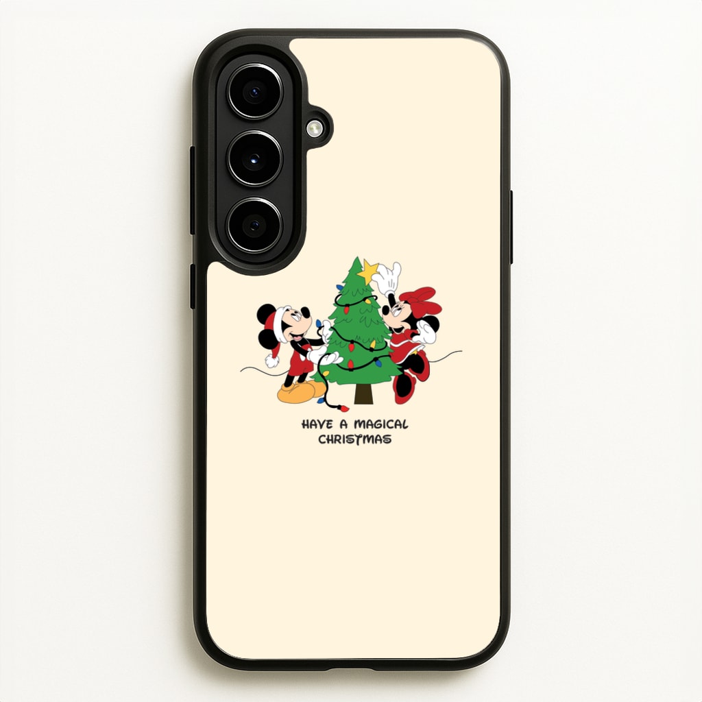 Festive Fairytale Mice - Christmas - Christmas Phone Case for Galaxy A56