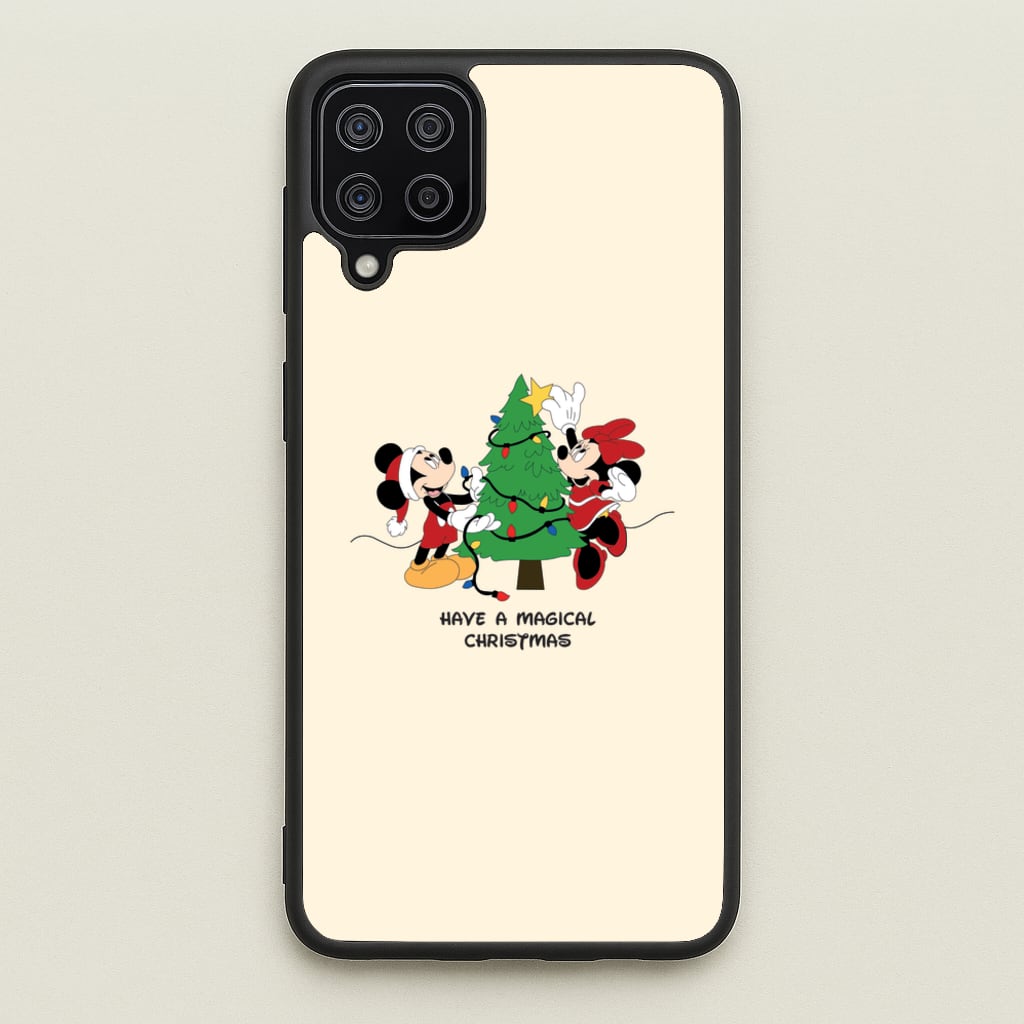 Festive Fairytale Mice - Christmas - Christmas Phone Case for Galaxy A12