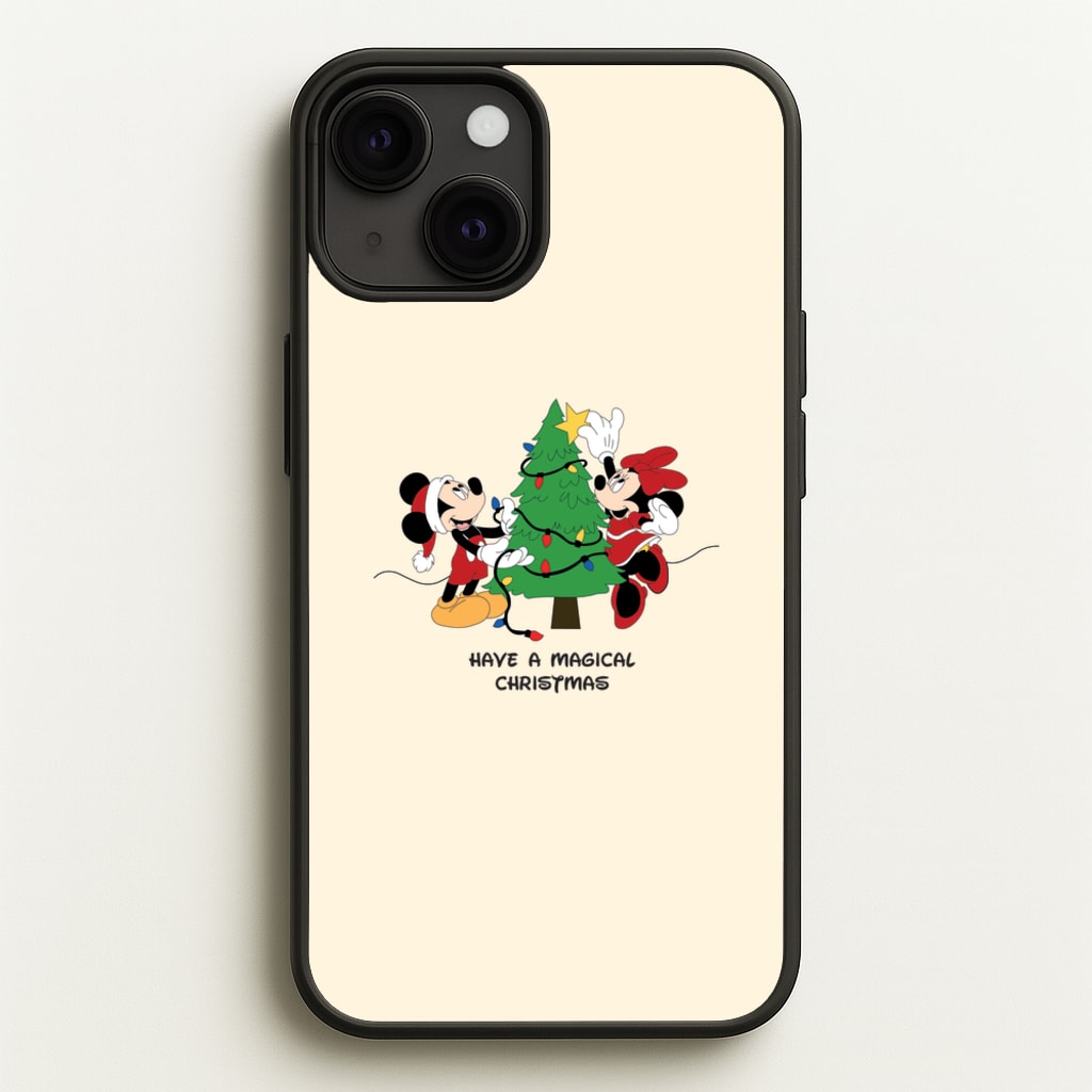 Festive Fairytale Mice - Christmas - Christmas Phone Case for iPhone 13 Mini