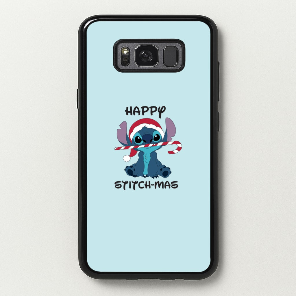 Happy Blue Alienmas - Christmas - Christmas Phone Case for Galaxy S8