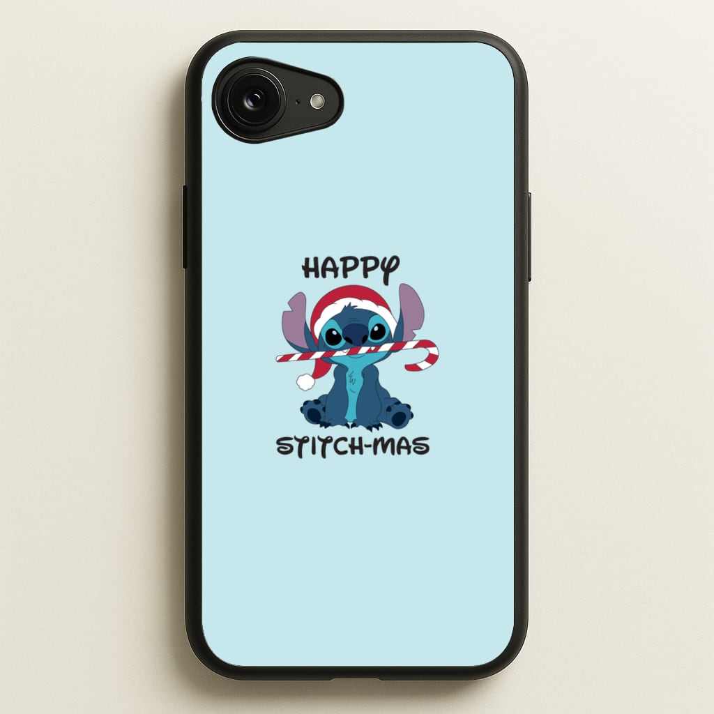 Happy Blue Alienmas - Christmas - Christmas Phone Case for iPhone 16e