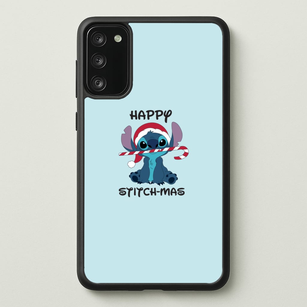 Happy Blue Alienmas - Christmas - Christmas Phone Case for Galaxy S20FE