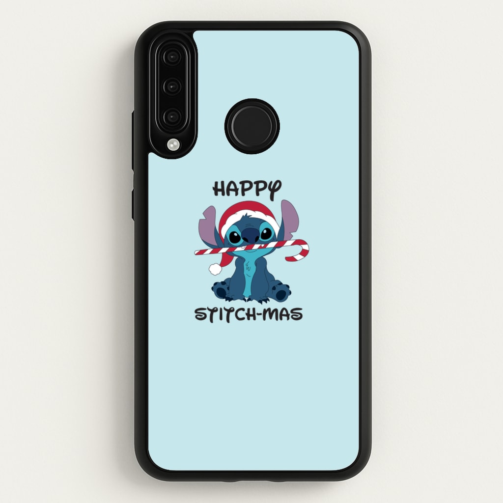 Happy Blue Alienmas - Christmas - Christmas Phone Case for Huawei P30 Lite