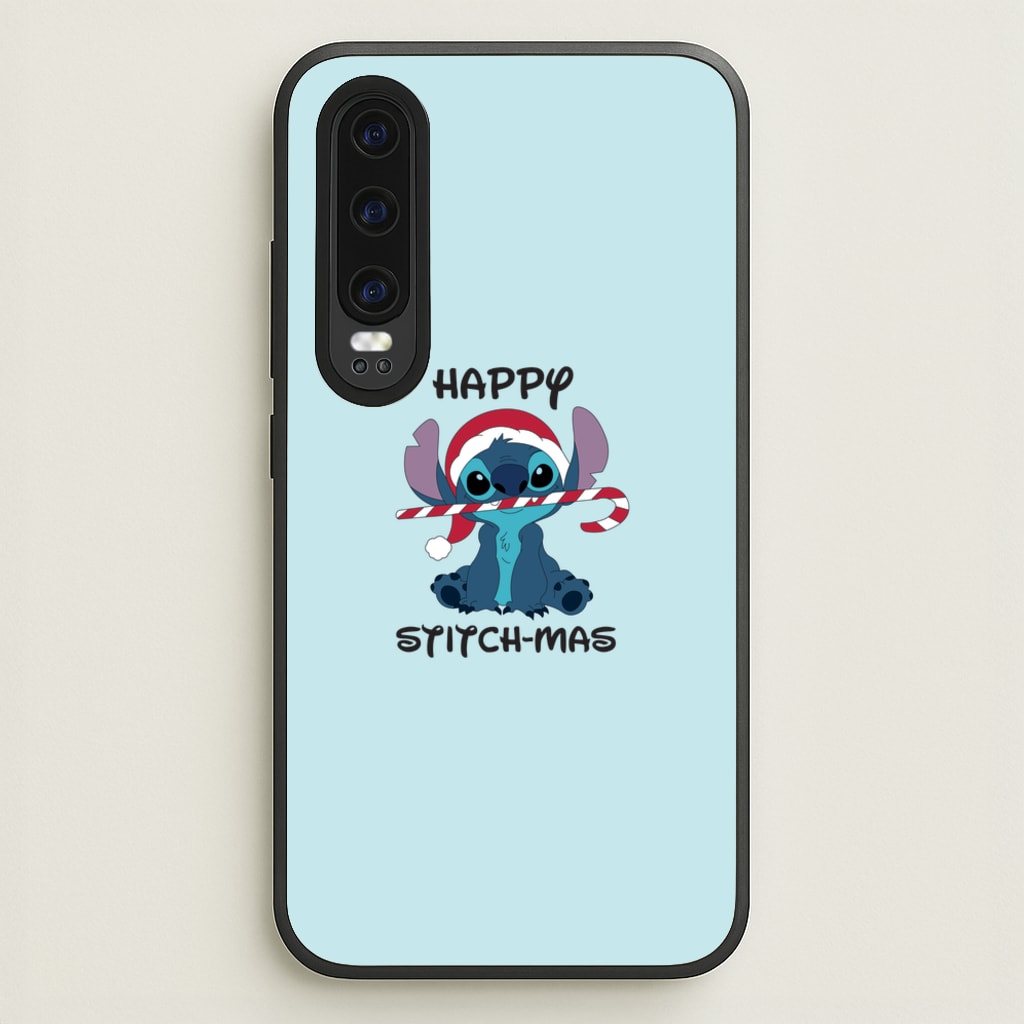 Happy Blue Alienmas - Christmas - Christmas Phone Case for Huawei P30