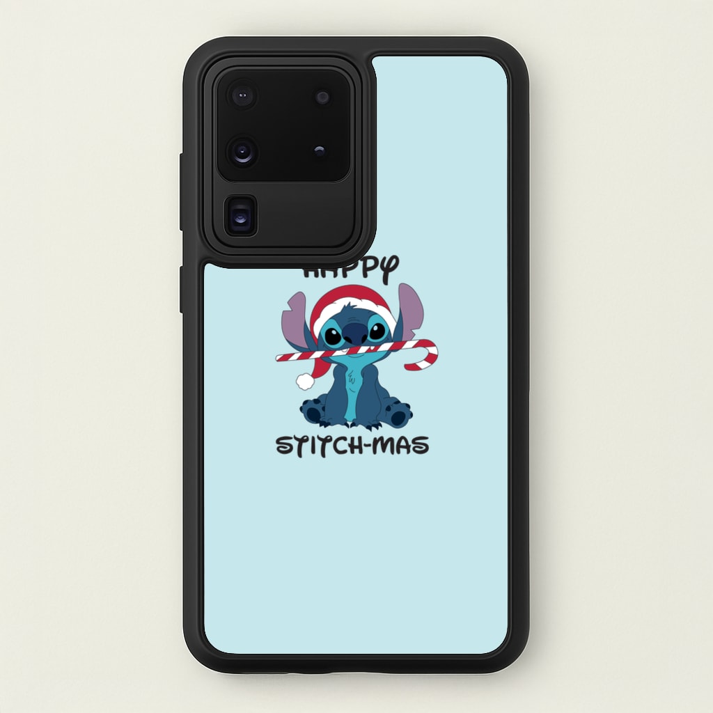 Happy Blue Alienmas - Christmas - Christmas Phone Case for Galaxy S20 Ultra
