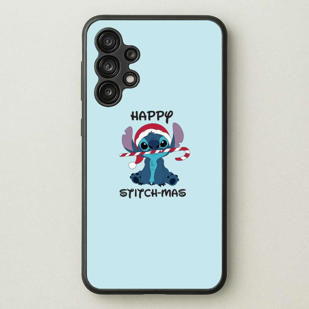 Happy Blue Alienmas - Christmas - Christmas Phone Case for Galaxy A13
