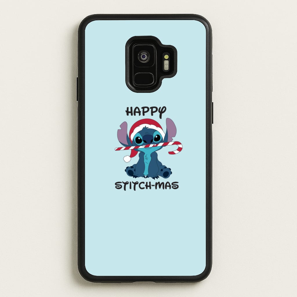 Happy Blue Alienmas - Christmas - Christmas Phone Case for Galaxy S9