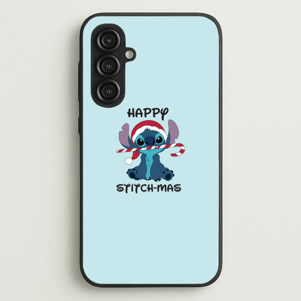 Happy Blue Alienmas - Christmas - Christmas Phone Case for Galaxy S23FE