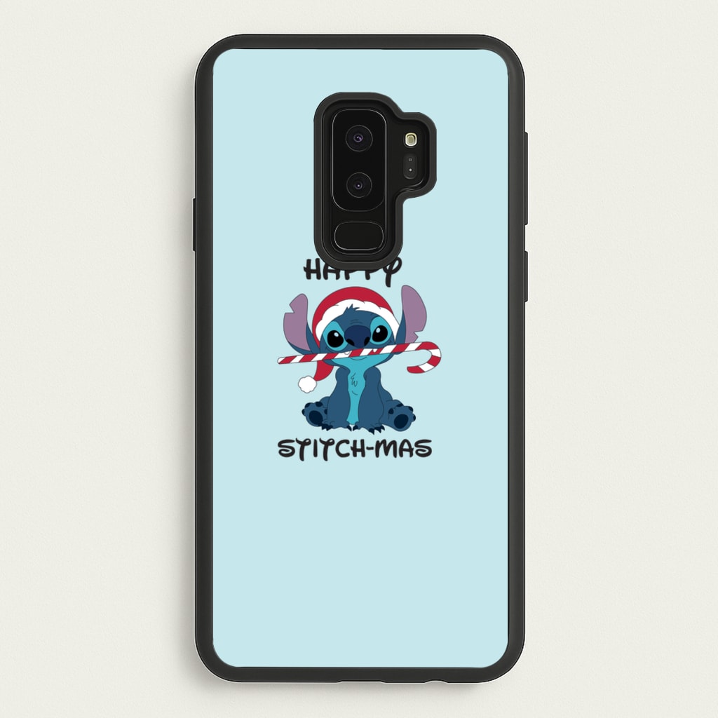 Happy Blue Alienmas - Christmas - Christmas Phone Case for Galaxy S9 Plus
