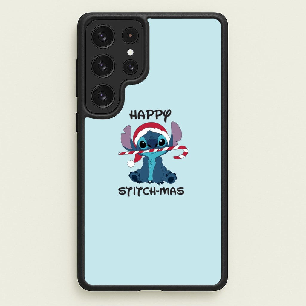 Happy Blue Alienmas - Christmas - Christmas Phone Case for Galaxy S23 Ultra
