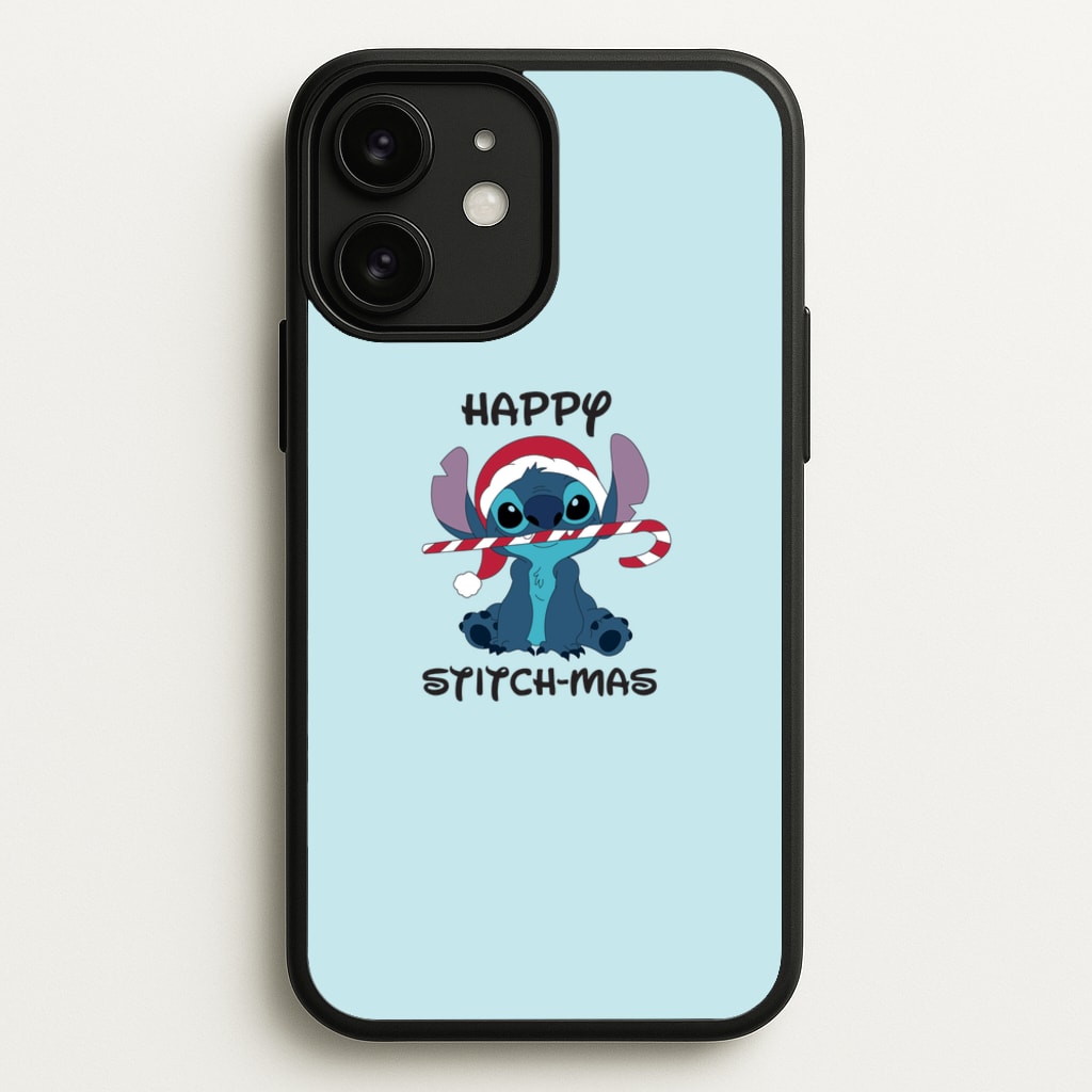Happy Blue Alienmas - Christmas - Christmas Phone Case for iPhone 11