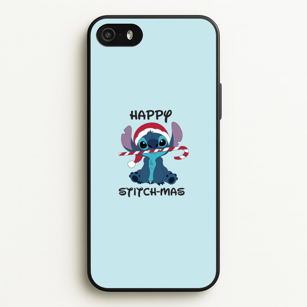 Happy Blue Alienmas - Christmas - Christmas Phone Case for iPhone 5 / 5s / SE 2016