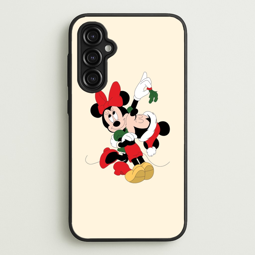 Mistletoe Fairytale Mice - Christmas - Christmas Phone Case for Galaxy A14