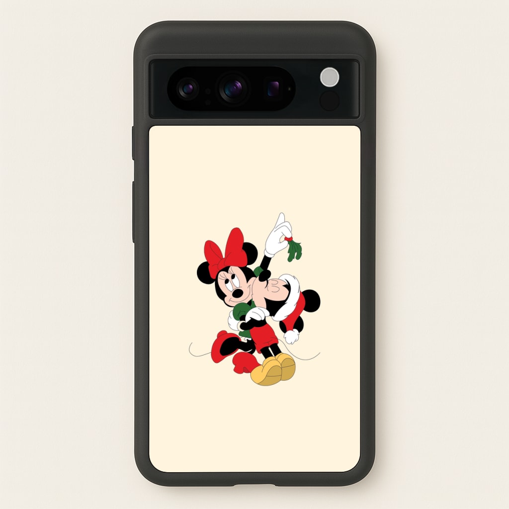 Mistletoe Fairytale Mice - Christmas - Christmas Phone Case for Google Pixel 8 Pro