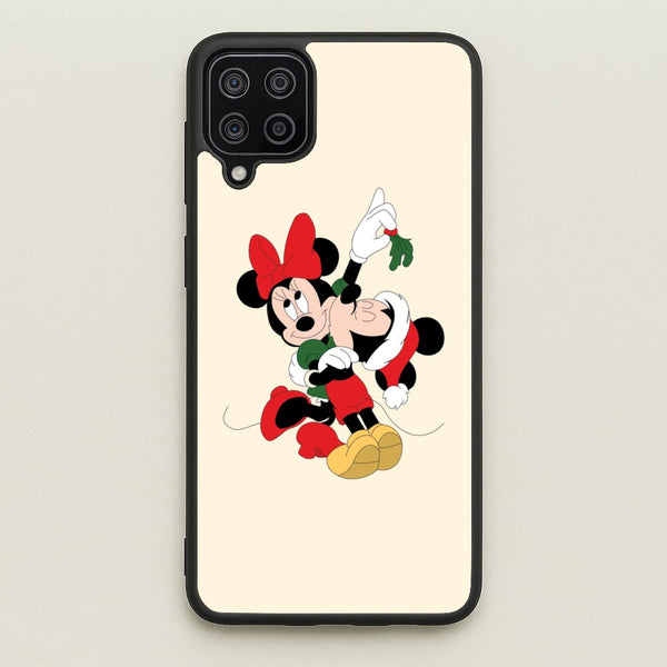 Mistletoe Fairytale Mice - Christmas - Christmas Phone Case for Galaxy A12