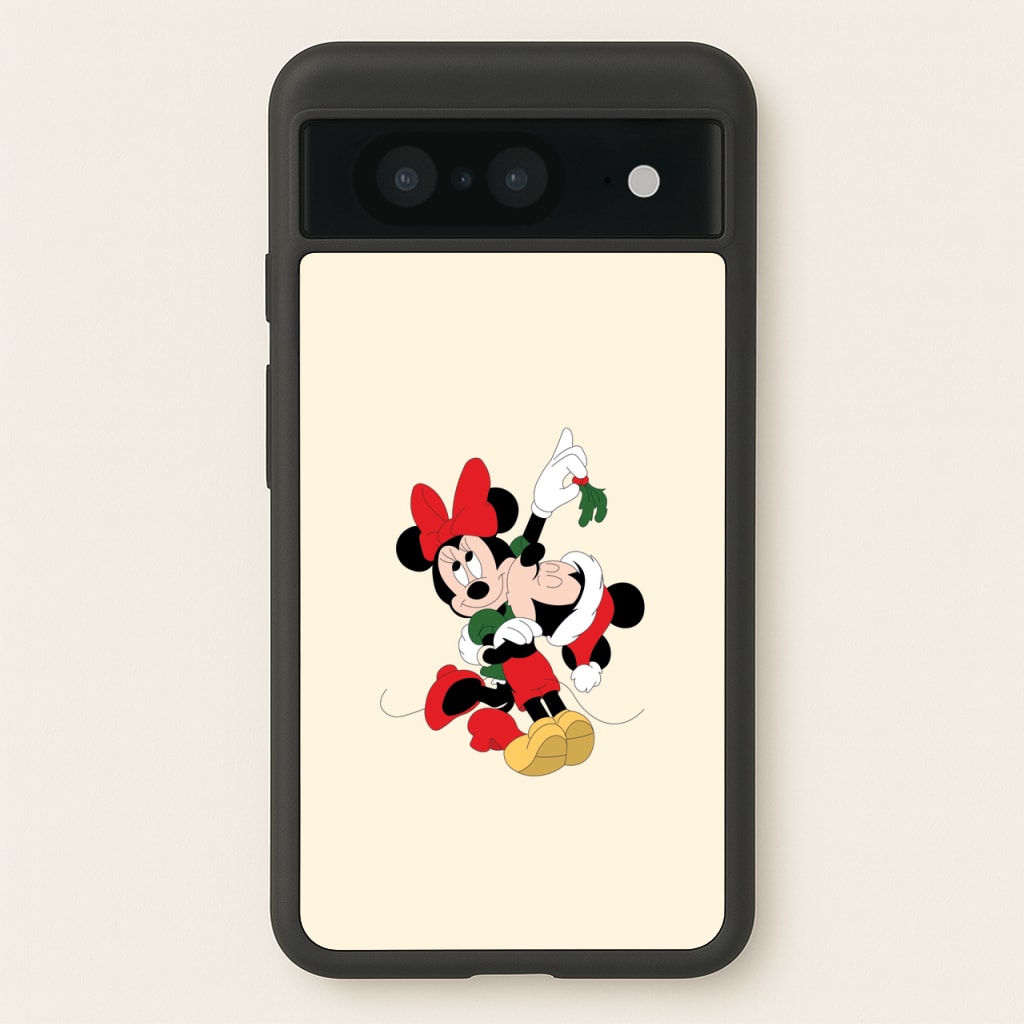 Mistletoe Fairytale Mice - Christmas - Christmas Phone Case for Google Pixel 8