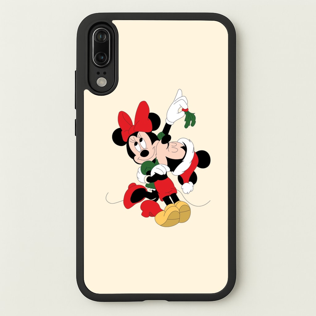 Mistletoe Fairytale Mice - Christmas - Christmas Phone Case for Huawei P20