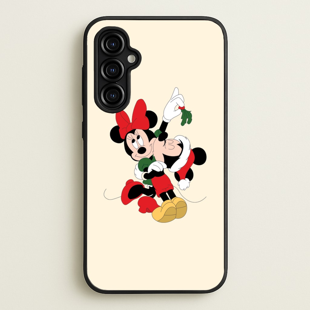 Mistletoe Fairytale Mice - Christmas - Christmas Phone Case for Galaxy A54