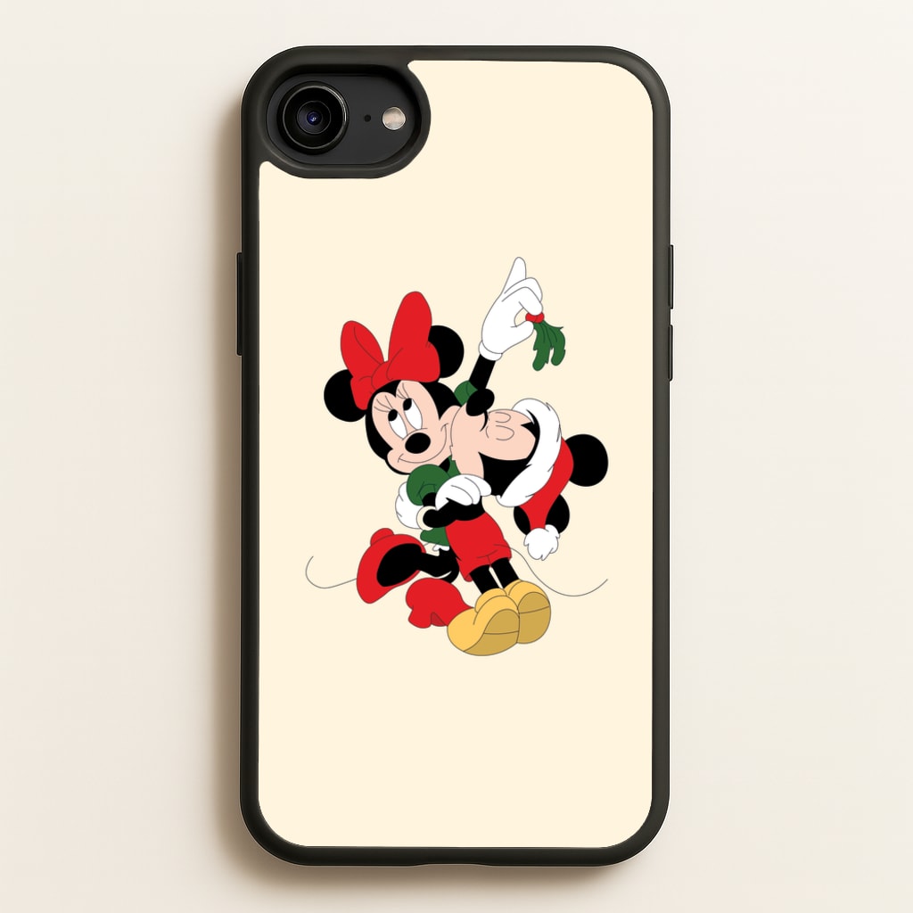 Mistletoe Fairytale Mice - Christmas - Christmas Phone Case for iPhone 6 / 7 / 8 / SE