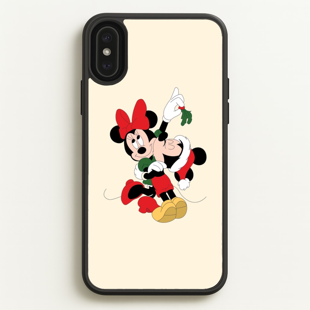 Mistletoe Fairytale Mice - Christmas - Christmas Phone Case for iPhone XS Max