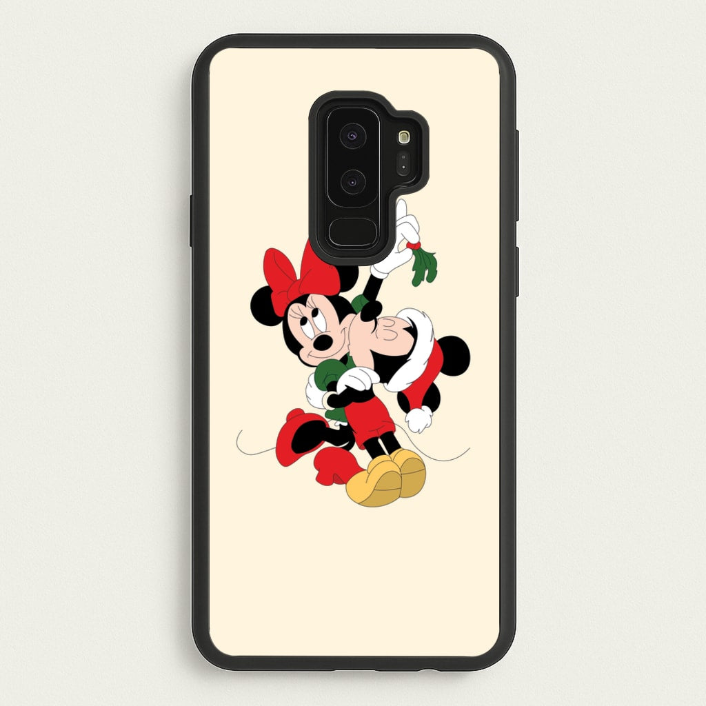Mistletoe Fairytale Mice - Christmas - Christmas Phone Case for Galaxy S9 Plus